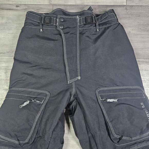 Black Waterproof Motorcycle Pants Ballistic 5.0 - Picture 2 of 9